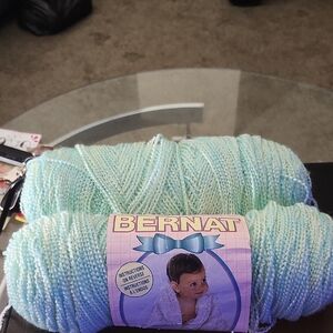 Bernat Baby Yarn in Light Blue